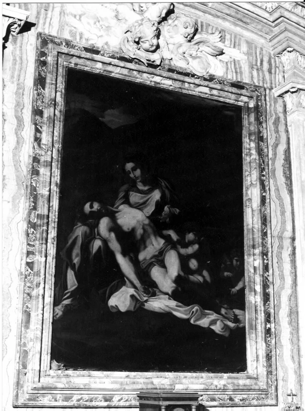 Madonna Addolorata con Cristo morto e angeli - Roma